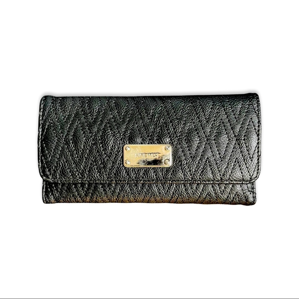 Nine West SLG Slim Wallet Black